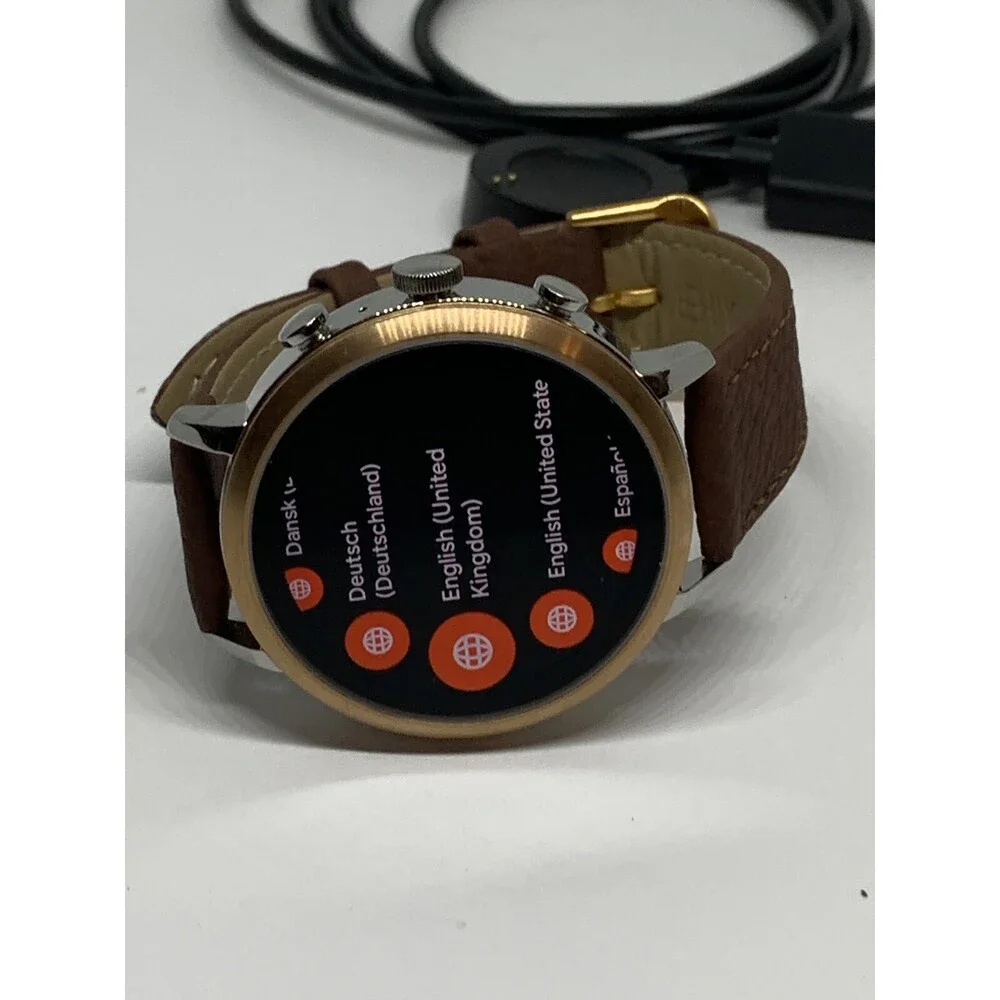 Fossil Gen 4 Authentic Digital Dial Smart Watch Custom Band FTW6016 NP24
